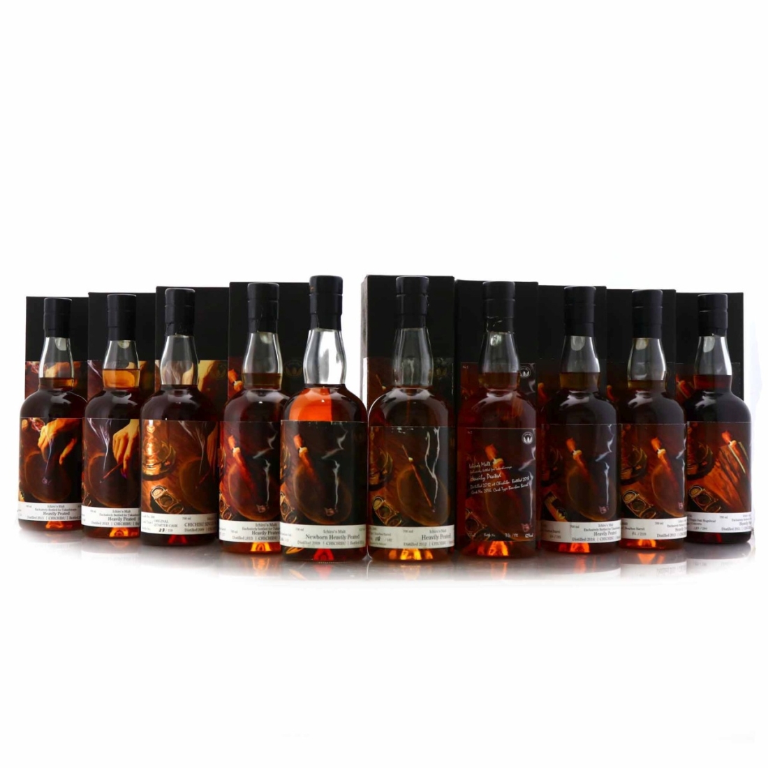Image for Chichibu Cigar Label Single Cask Collection 10 x 70cl - Takashimaya