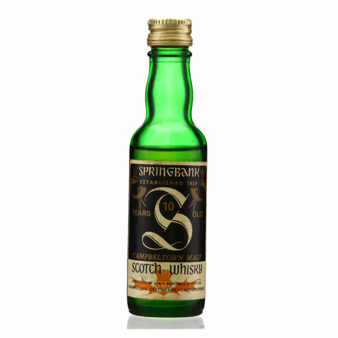 Springbank 10 Year Old Miniature 1970s