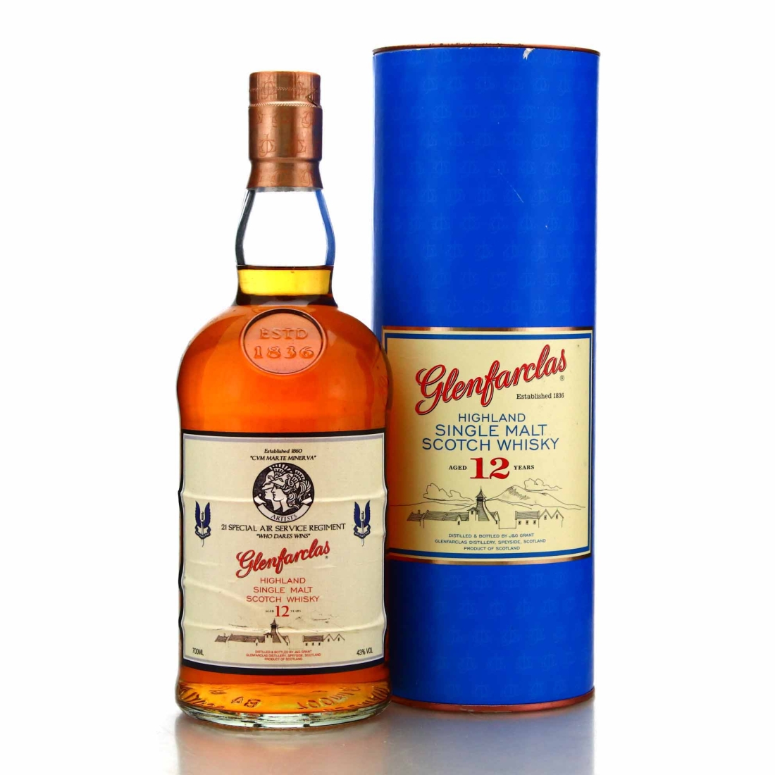Glenfarclas 12 Year Old / 21st Special Air Service Regiment