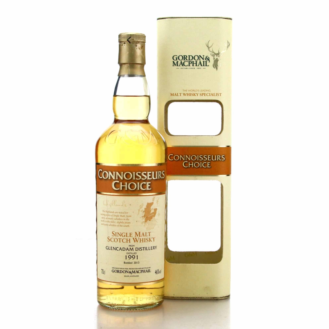 Glencadam 1991 Gordon and MacPhail bottled 2013