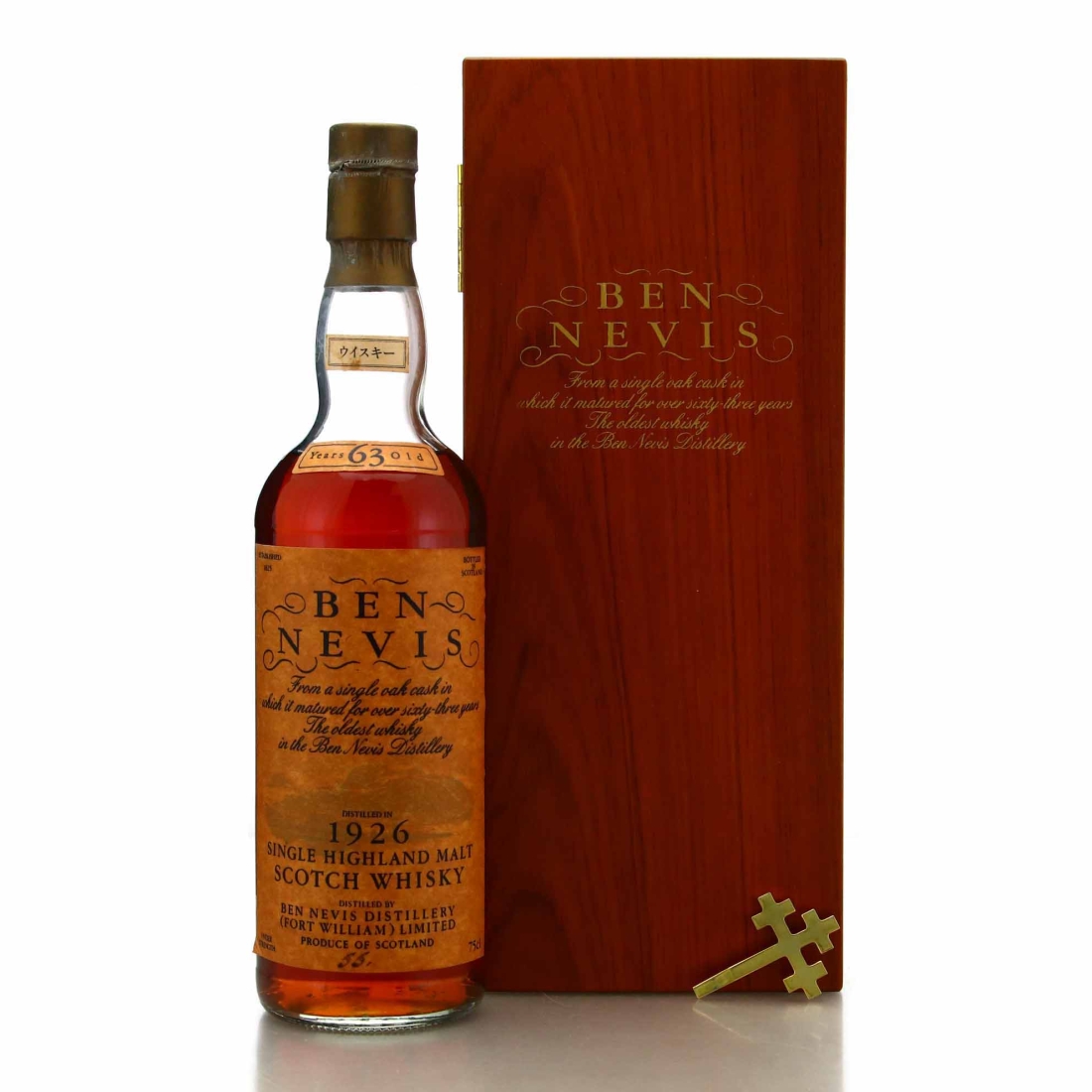 Ben Nevis 1926 Single Cask 63 Year Old #322 / One of 96