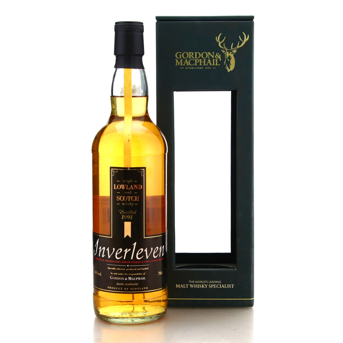 Inverleven 1991 Gordon and MacPhail bottled 2008