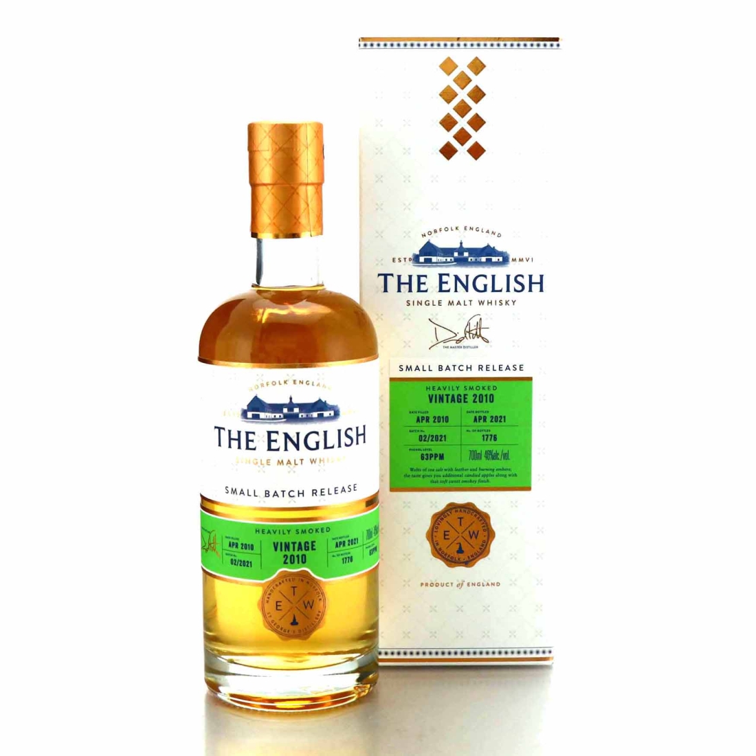 The English 2010 Small Batch Release / Heavily Smoked