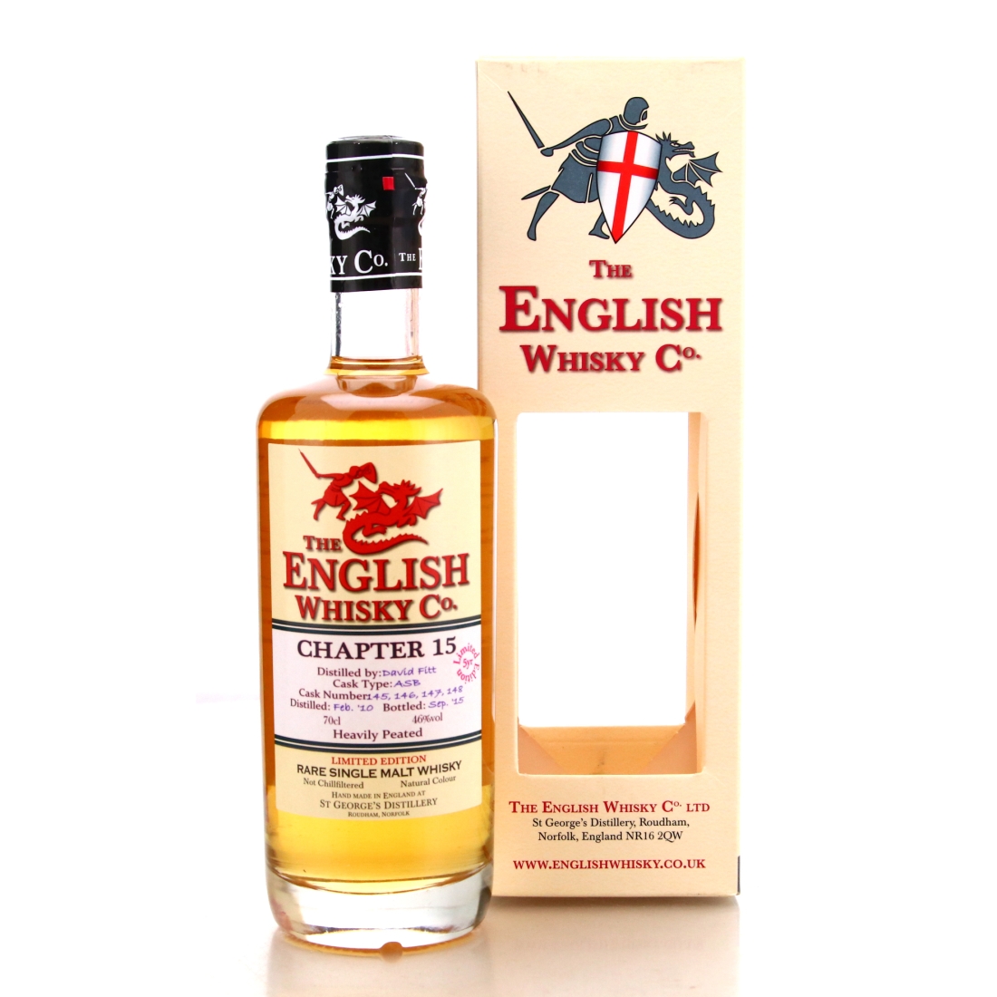 English Whisky Co 2010 Chapter 15 / Heavily Peated