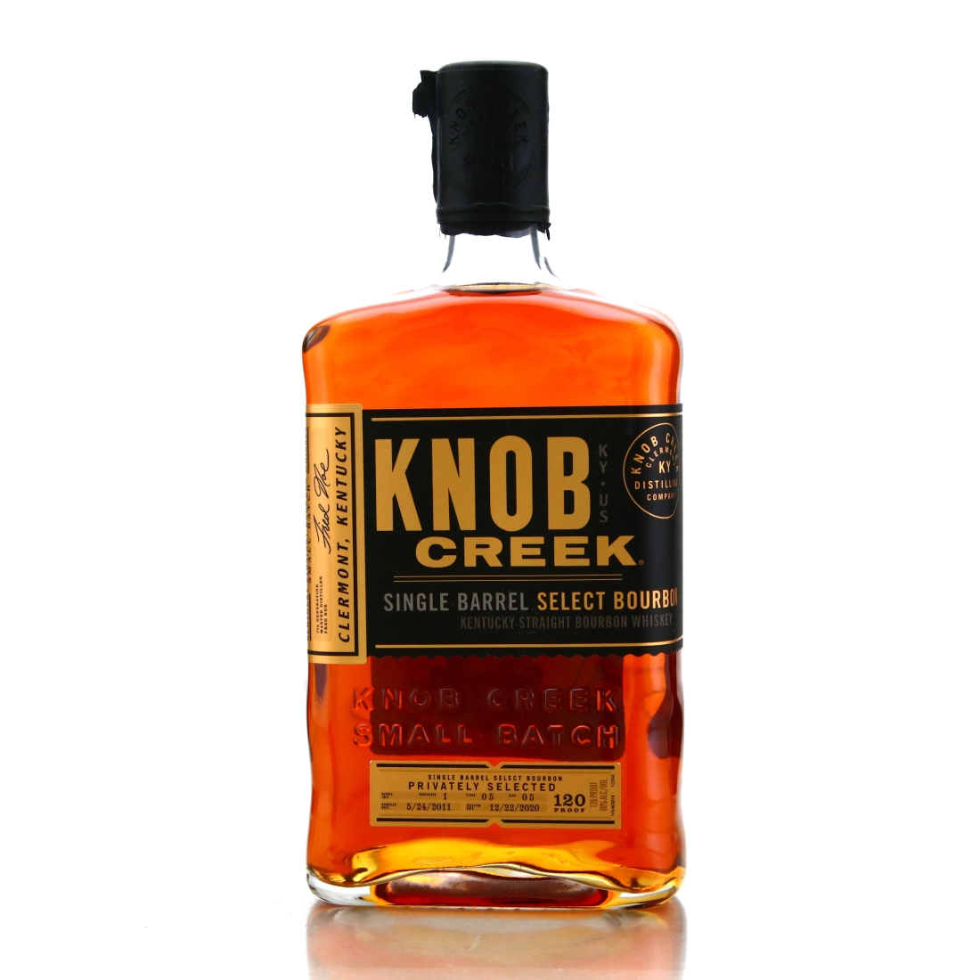 Knob Creek 2011 Single Barrel Kentucky Straight Bourbon #12200A / Beast Masters Club