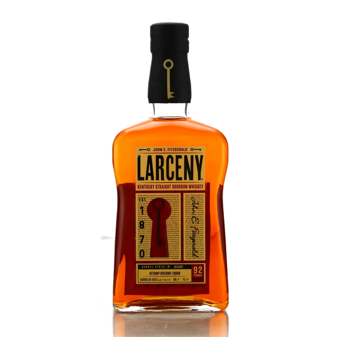 Larceny 2013 Single Barrel #6624097 / Bethany Discount Liquor