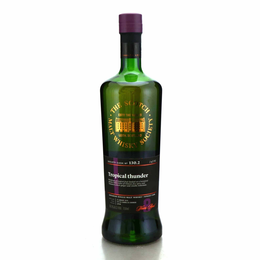 Chichibu 2010 SMWS 8 Year Old 130.2 75cl / US import