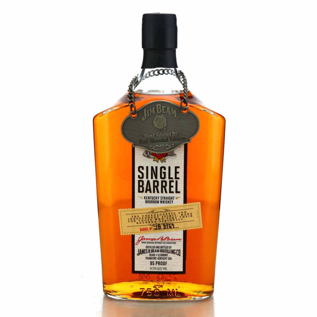 Jim Beam Single Barrel #JB8169 / Red Blooded Edition