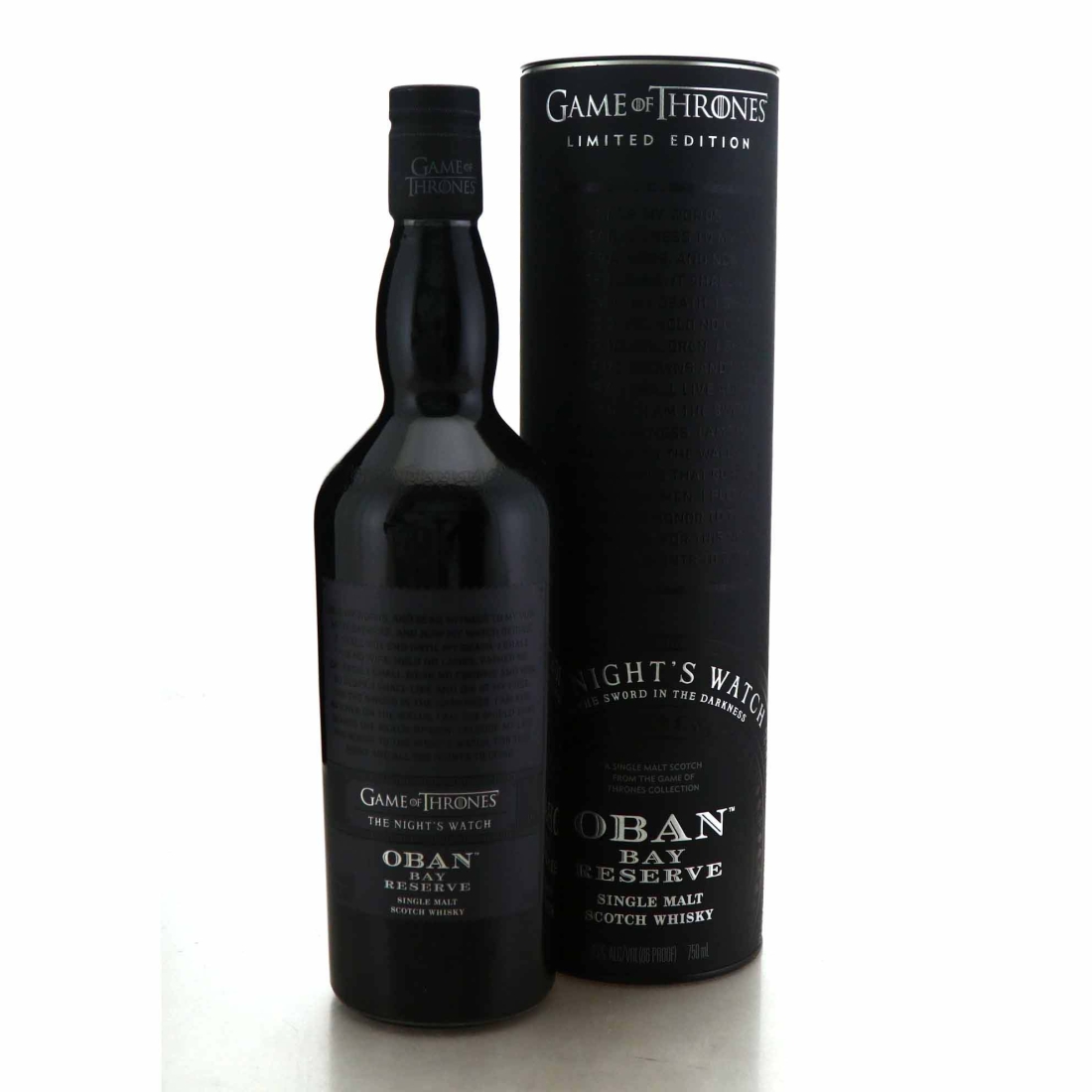 Oban Bay Reserve Game of Thrones 75cl / The Night's Watch - US Import