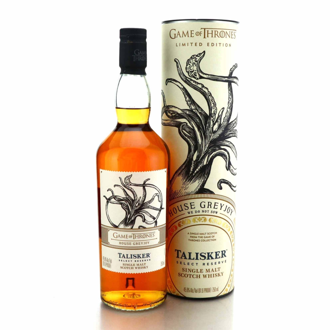 Talisker Select Reserve Game of Thrones 75cl / House Greyjoy - US import