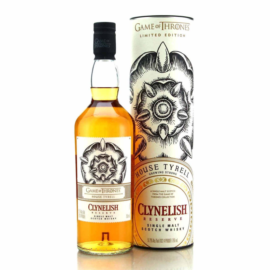 Clynelish Reserve Game of Thrones 75cl / House Tyrell - US Import