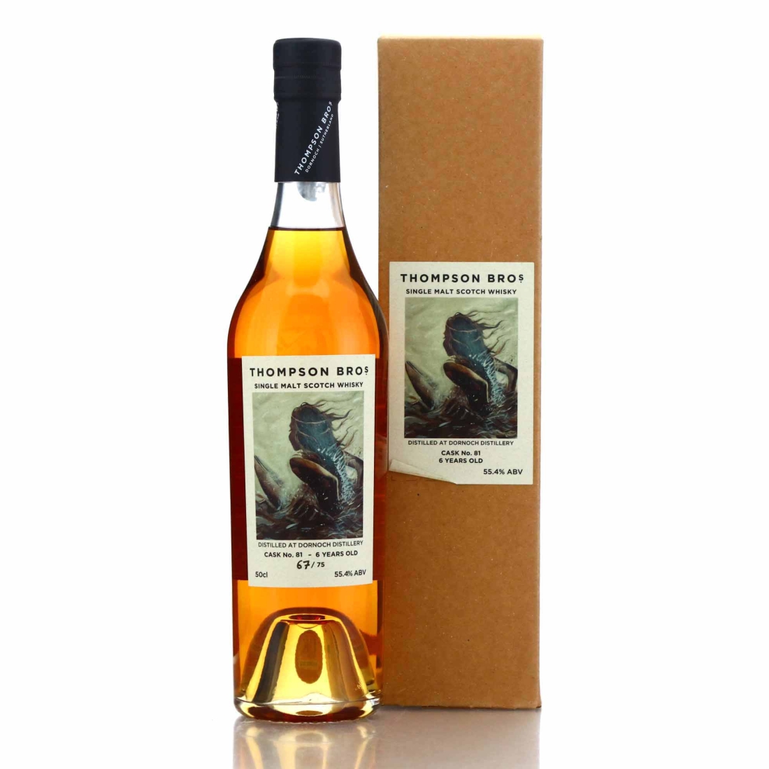 Dornoch 2018 Single Bourbon Cask 6 Year Old #81 50cl
