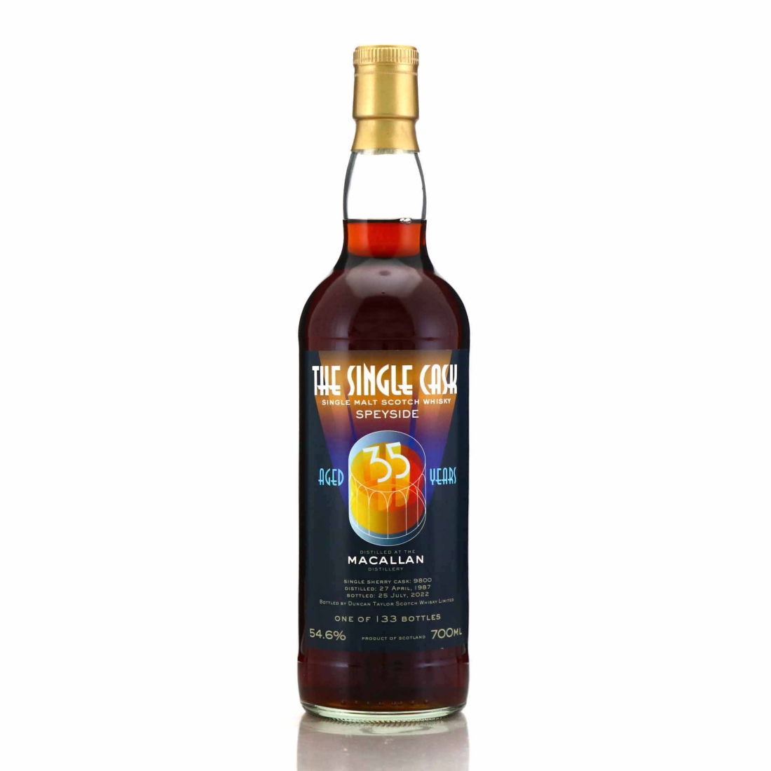 Macallan 1987 The Single Cask Duncan Taylor 35 Year Old Sherry Cask