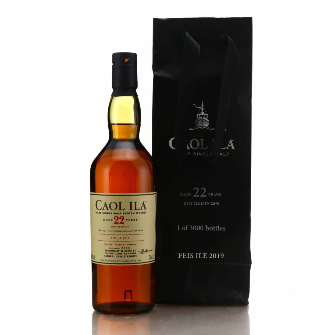 Image for Caol Ila 22 Year Old Cask Strength -  Fèis Ìle  2019