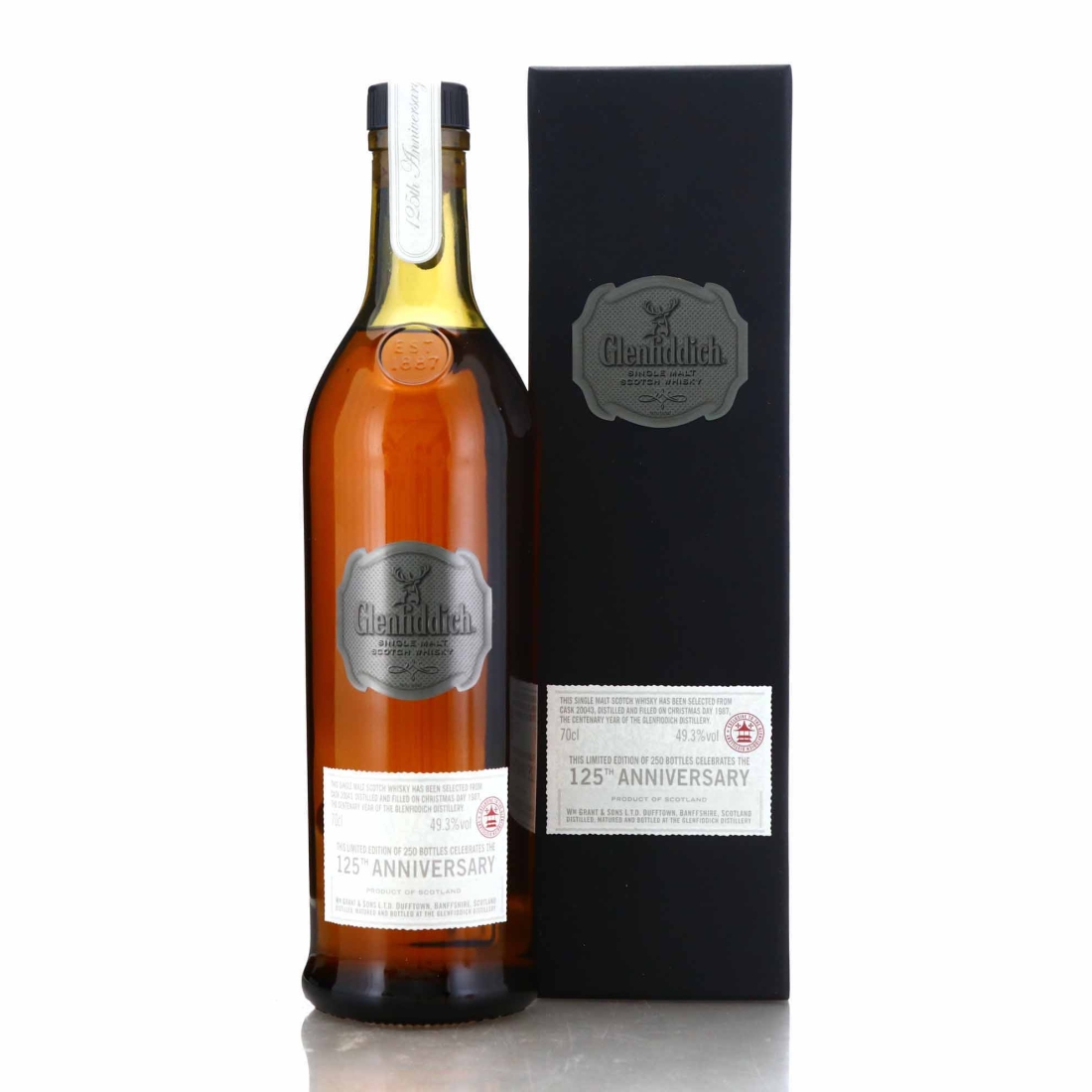 Glenfiddich 1987 Single Cask #20043 / 125th Anniversary Dinner 