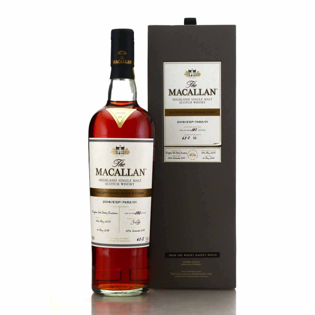Image for Macallan 2005 Exceptional Cask #7492-01 / 2018 Release