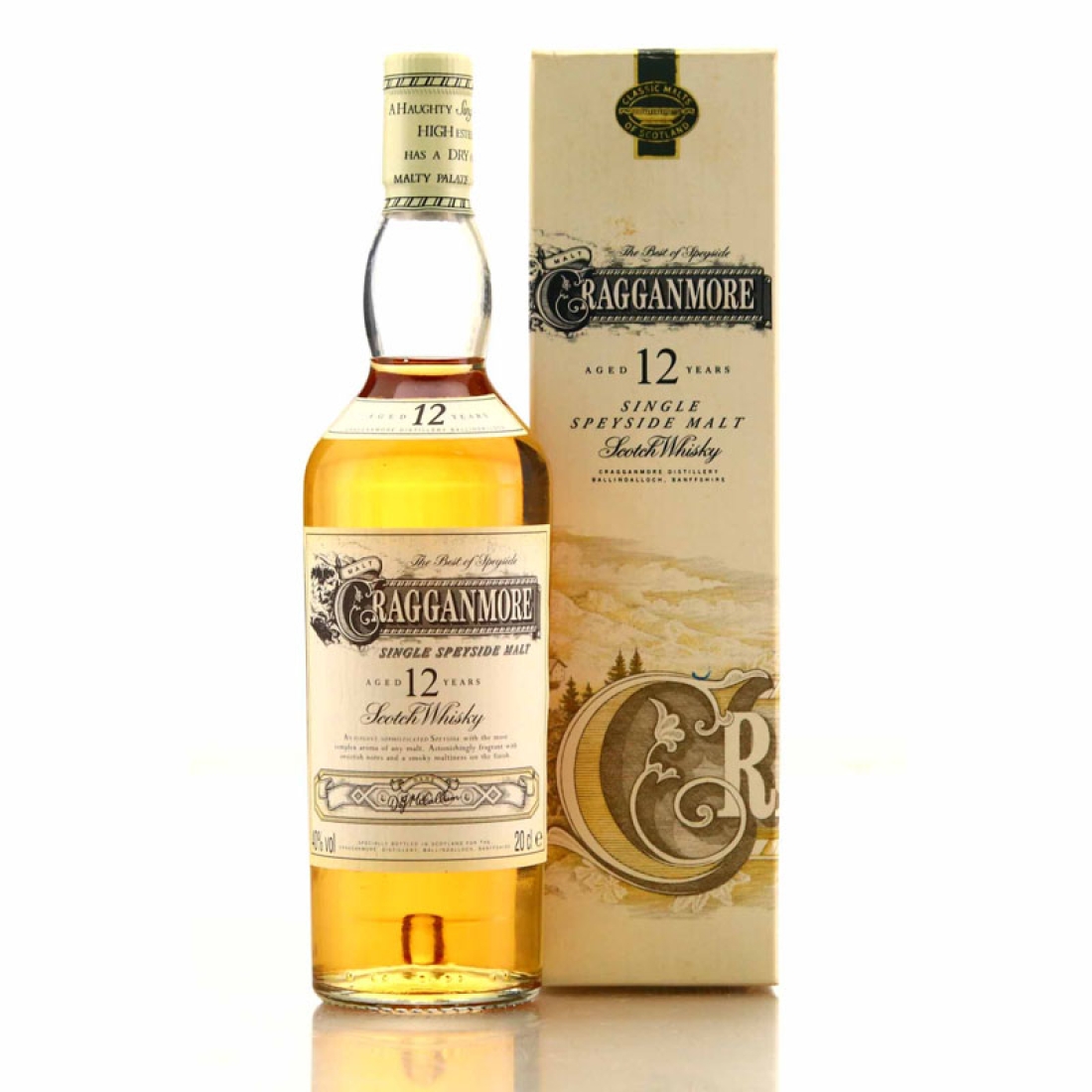 Cragganmore 12 Year Old 20cl 1990s