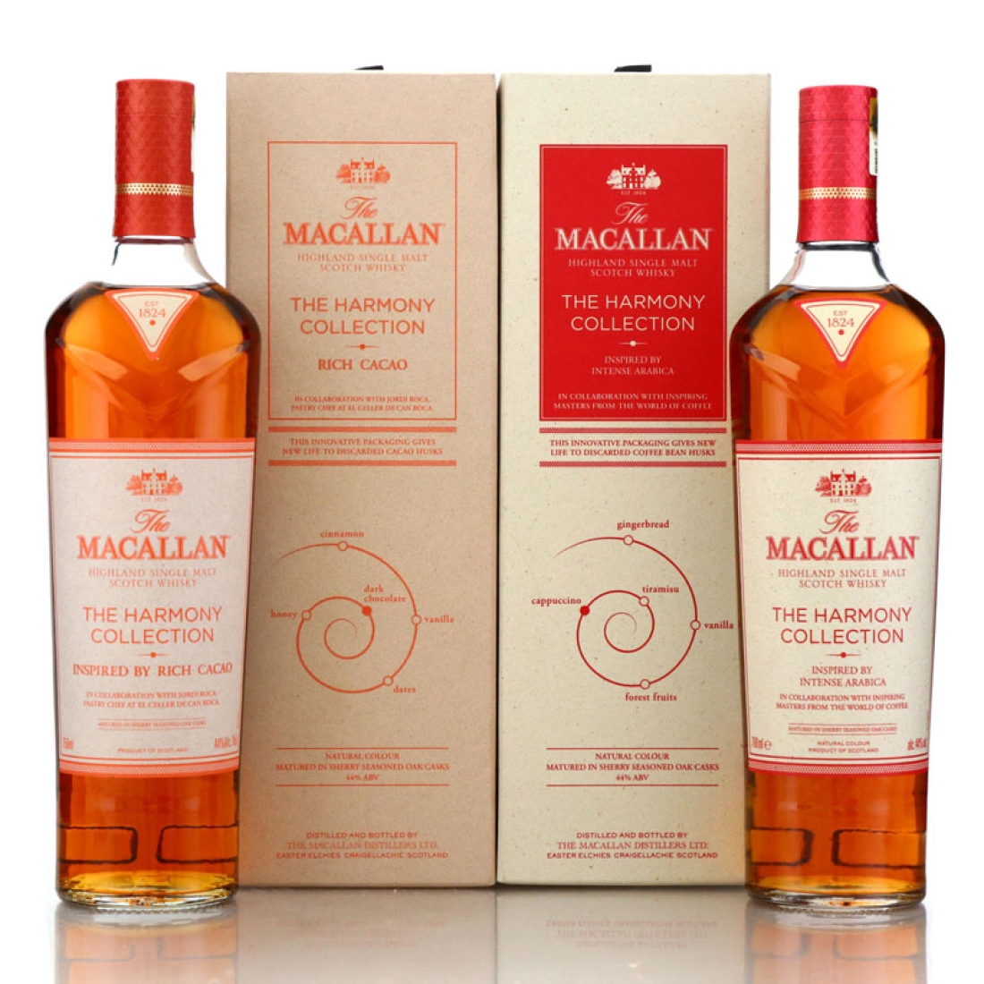 Macallan The Harmony Collection Intense Arabica & Rich Cacao 2 x 70cl
