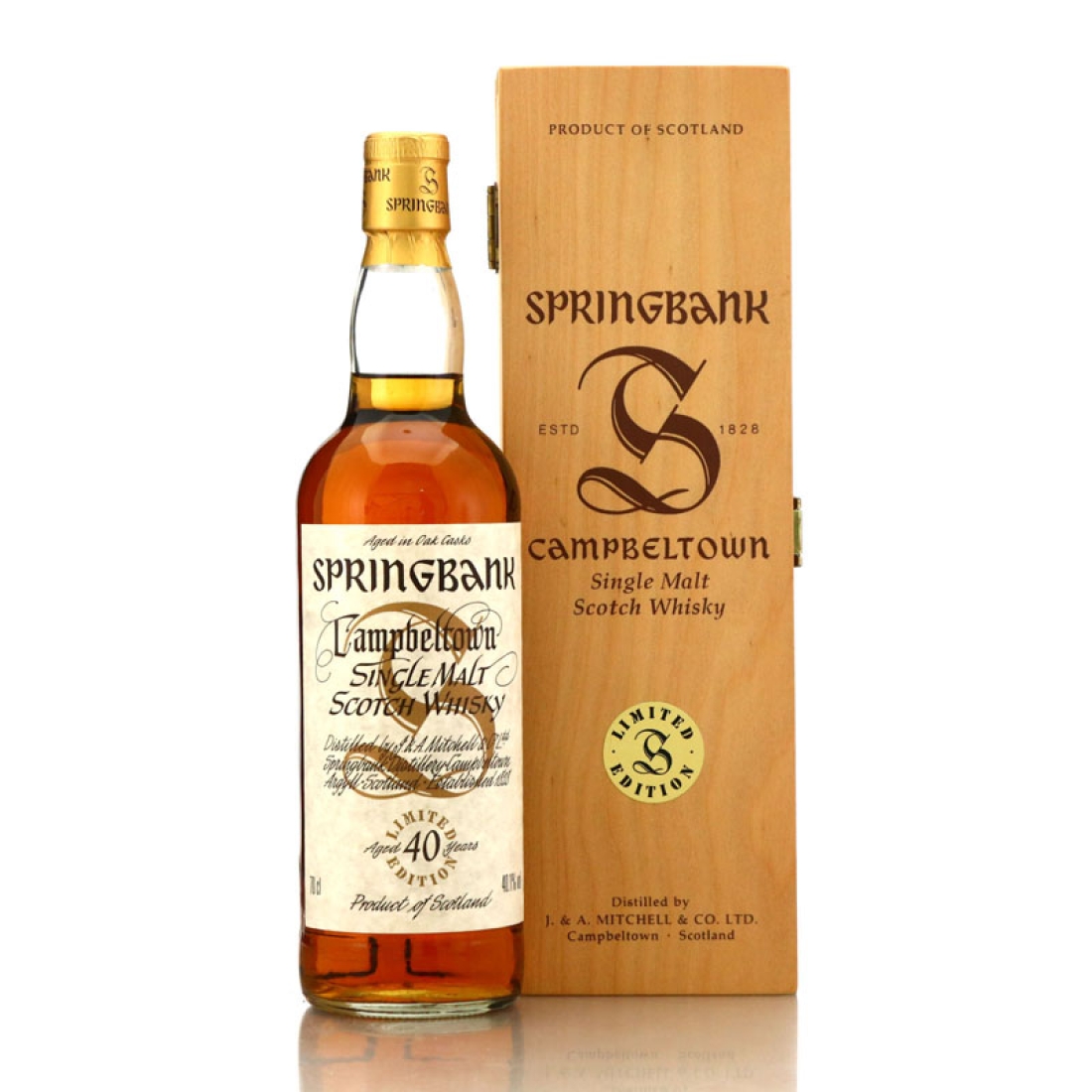 Image for Springbank 40 Year Old Millennium Limited Edition