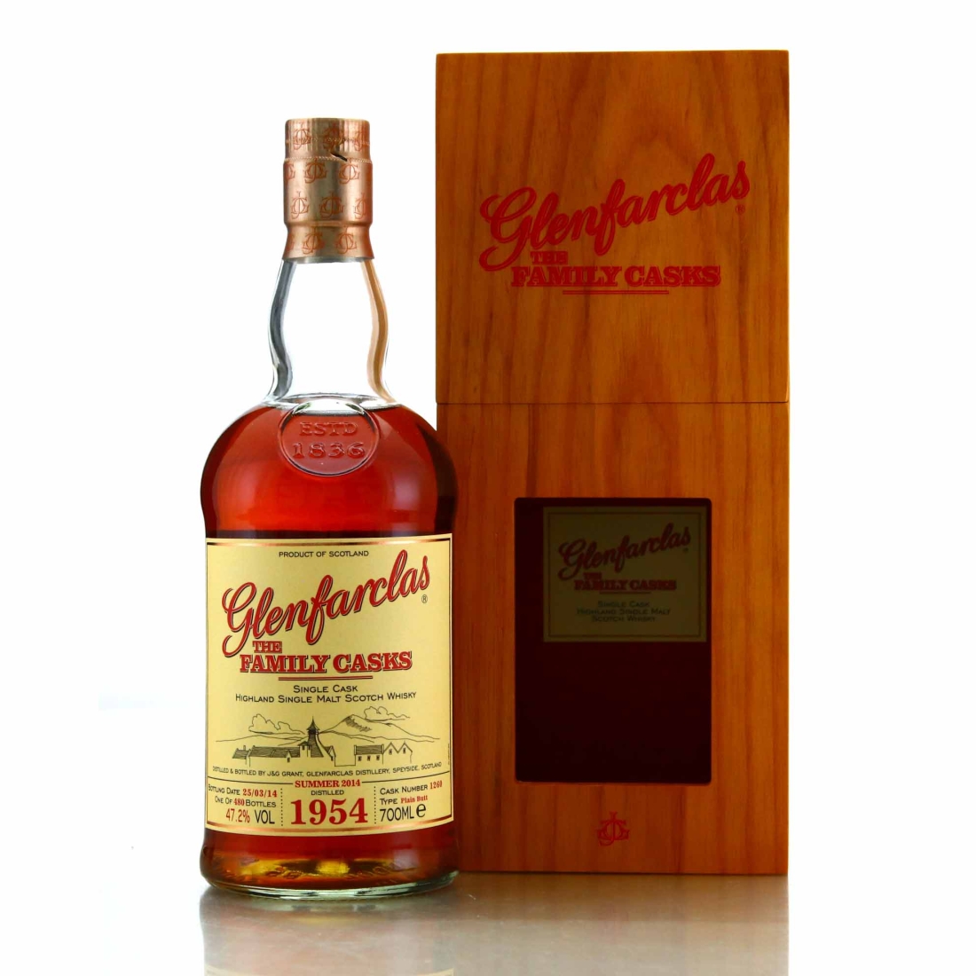 Glenfarclas 1954 Family Cask #1260 / Summer 2014