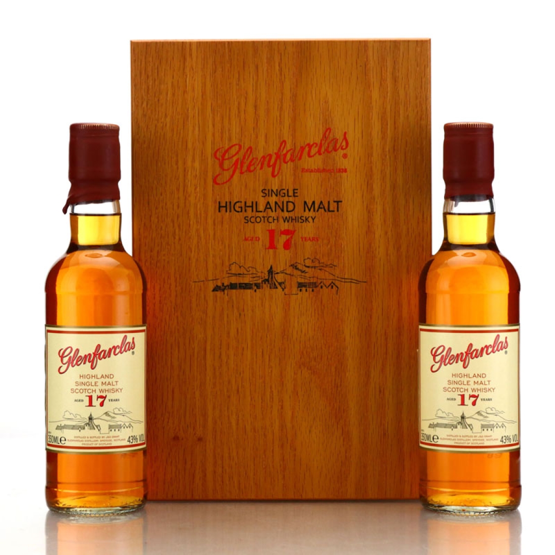 Glenfarclas 17 Year Old Gift Pack 2 x 35cl