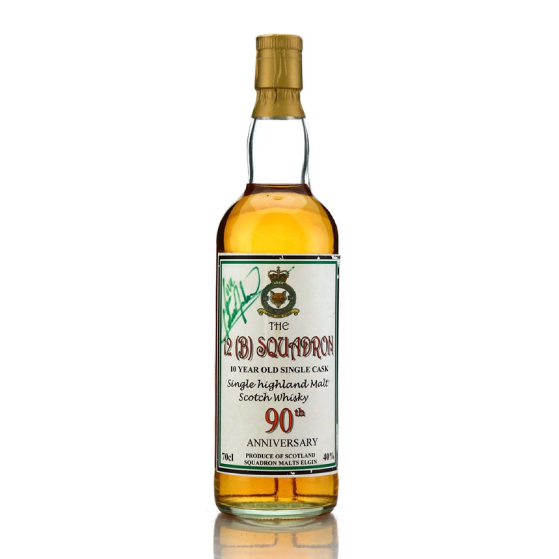 12B Squadron 10 Year Old Single Cask Highland Single Malt / 90th Anniversary