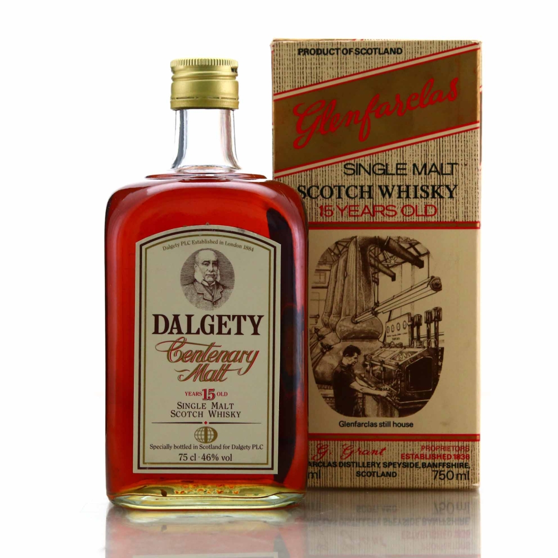 Glenfarclas 15 Year Old 1980s / Dalgety Centenary Malt