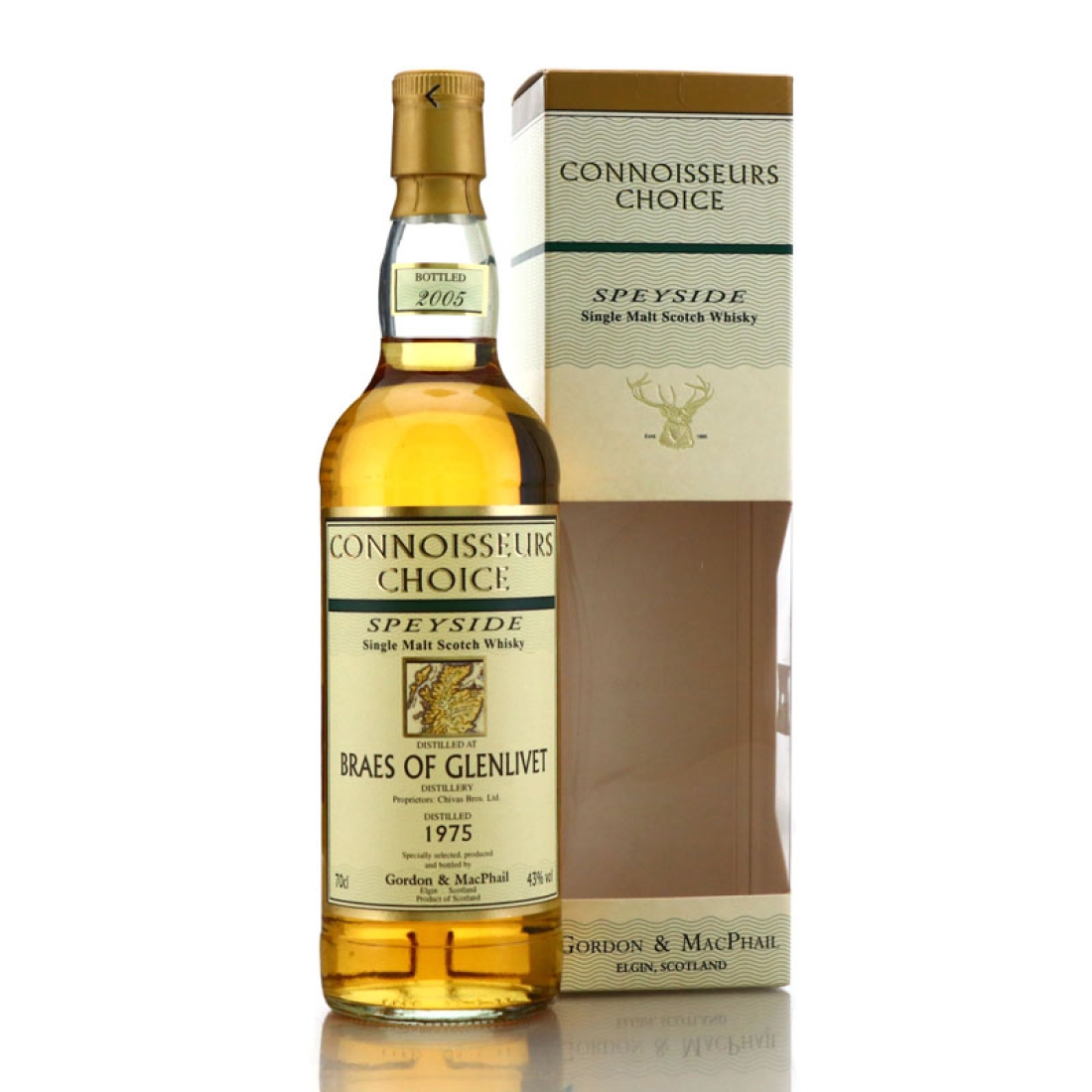 Braes of Glenlivet 1975 Gordon and MacPhail bottled 2005
