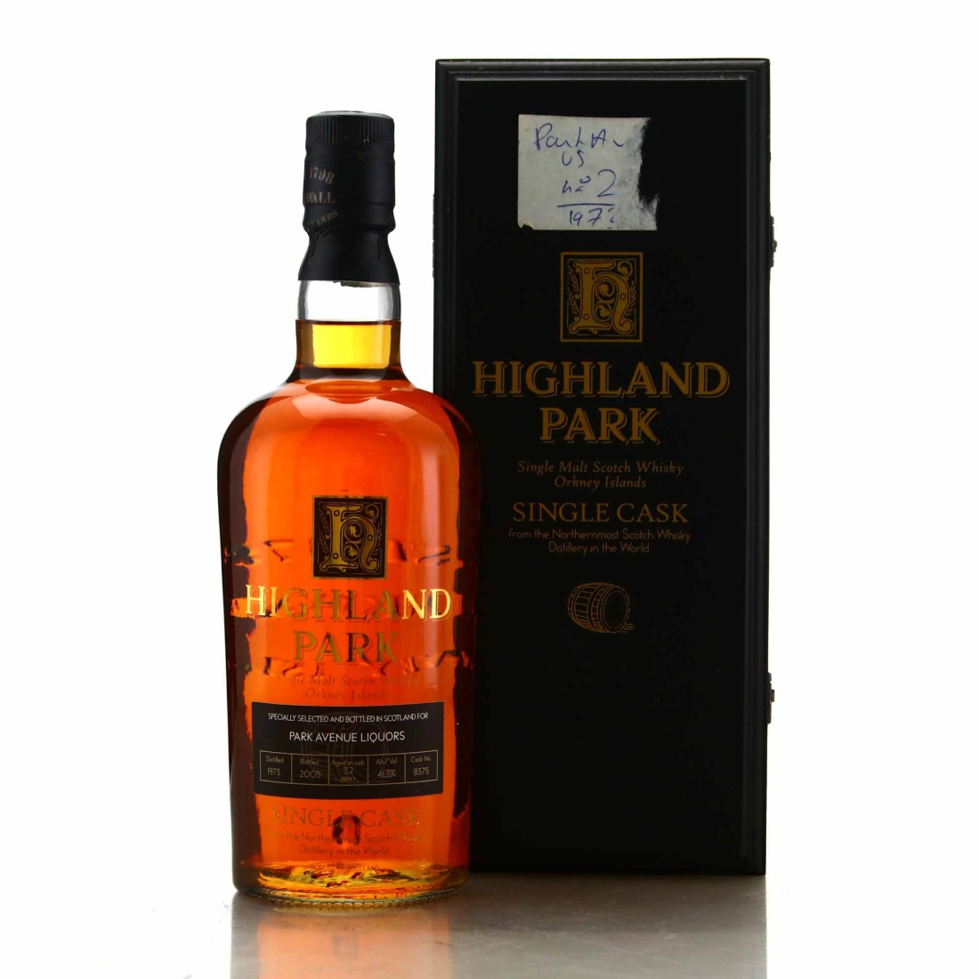 Highland Park 1973 Single Cask 32 Year Old #8375 75cl / Park Avenue Liquors