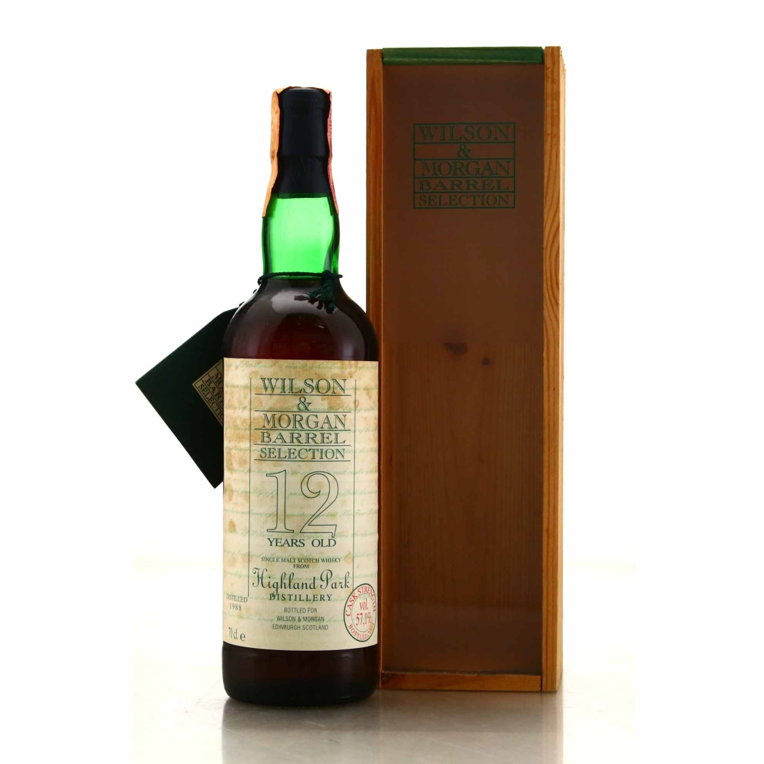 Highland Park 1988 Wilson and Morgan 12 Year Old Cask Strength