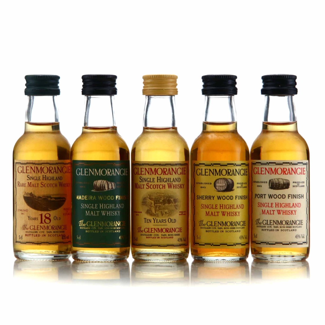 Glenmorangie Miniature x 5