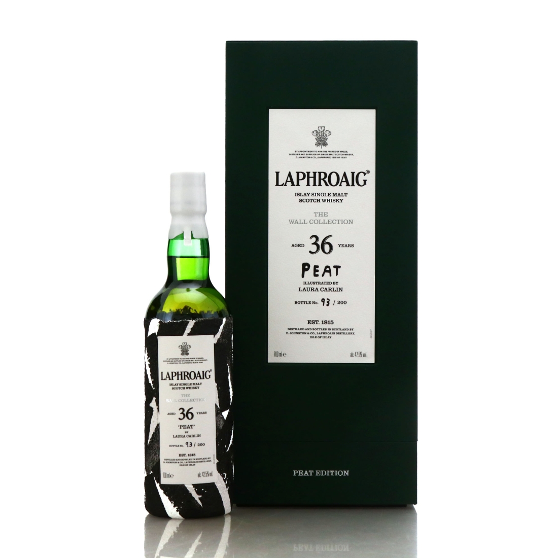 Laphroaig 36 Year Old The Wall Collection / Peat by Laura Carlin