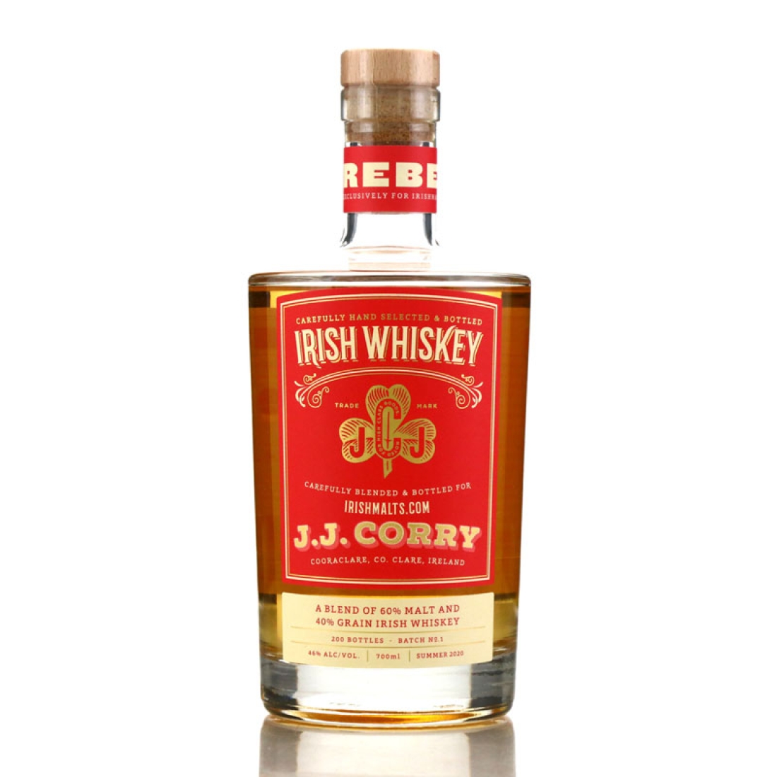 J.J. Corry Rebel Irish Whisky / Irish Malts