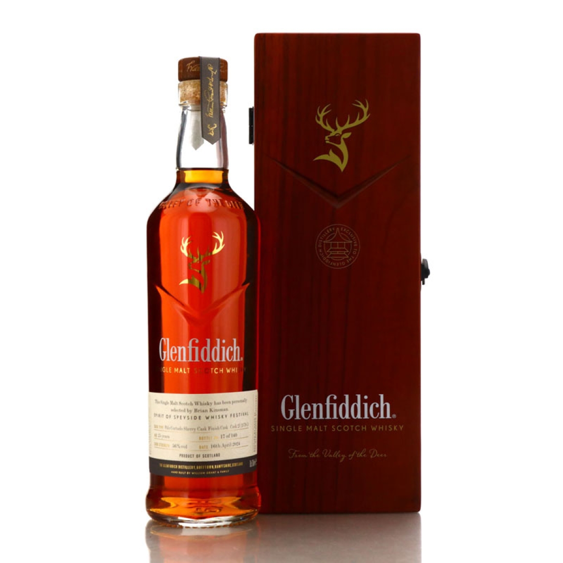 Glenfiddich 25 Year Old Single Palo Cortado Finish #21/3170-3 / Spirit of Speyside Festival 2024