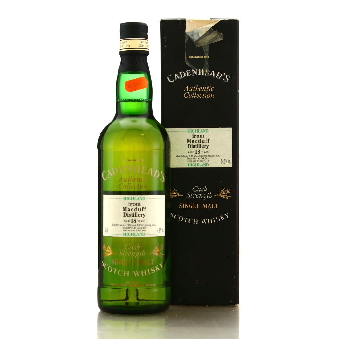 Macduff 1978 Cadenhead's 18 Year Old