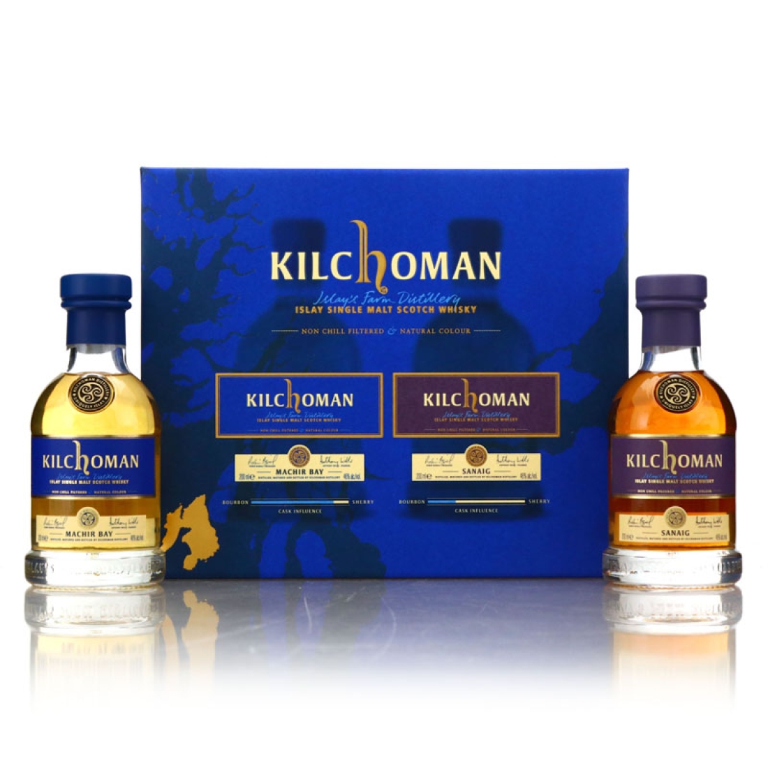 Kilchoman Machir Bay & Sanaig 2 x 20cl