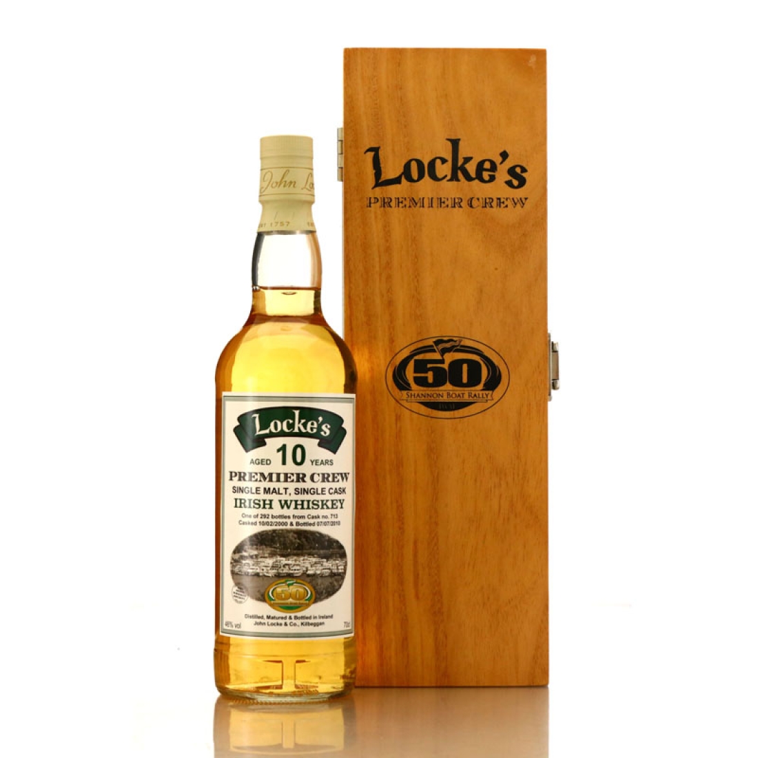 Kilbeggan 10 Year Old Single Cask #713 / Locke's 50th Shannon Boat Rally