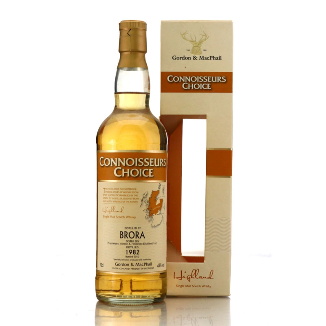 Brora 1982 Gordon and MacPhail bottled 2010