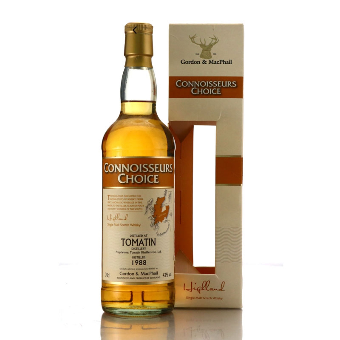 Tomatin 1988 Gordon and MacPhail 2008