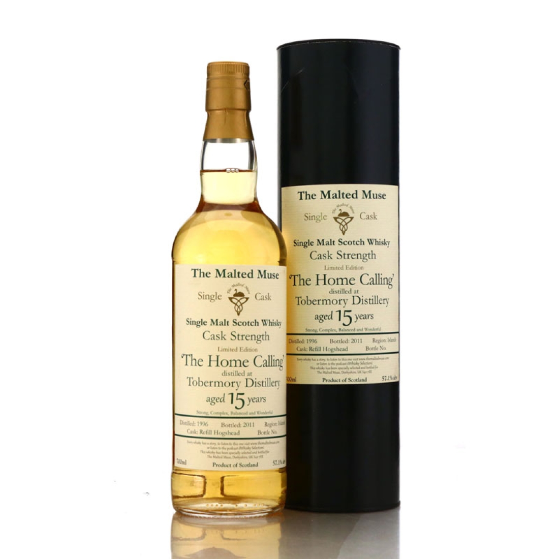 Tobermory 1996 Malted Muse 15 Year Old / The Home Calling