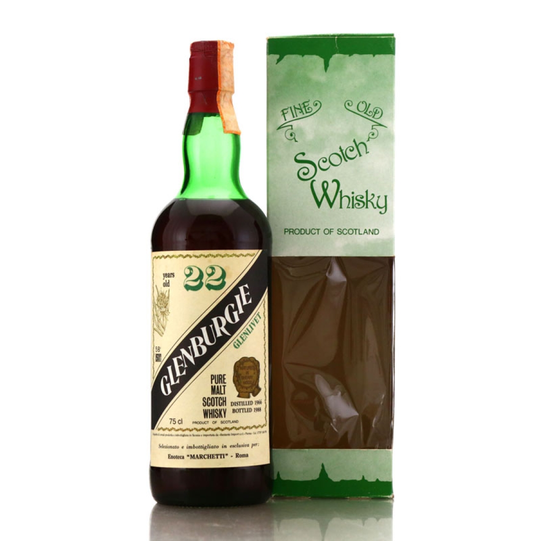 Glenburgie 1966 Sestante 22 Year Old Sherry Wood / Enoteca Marchetti