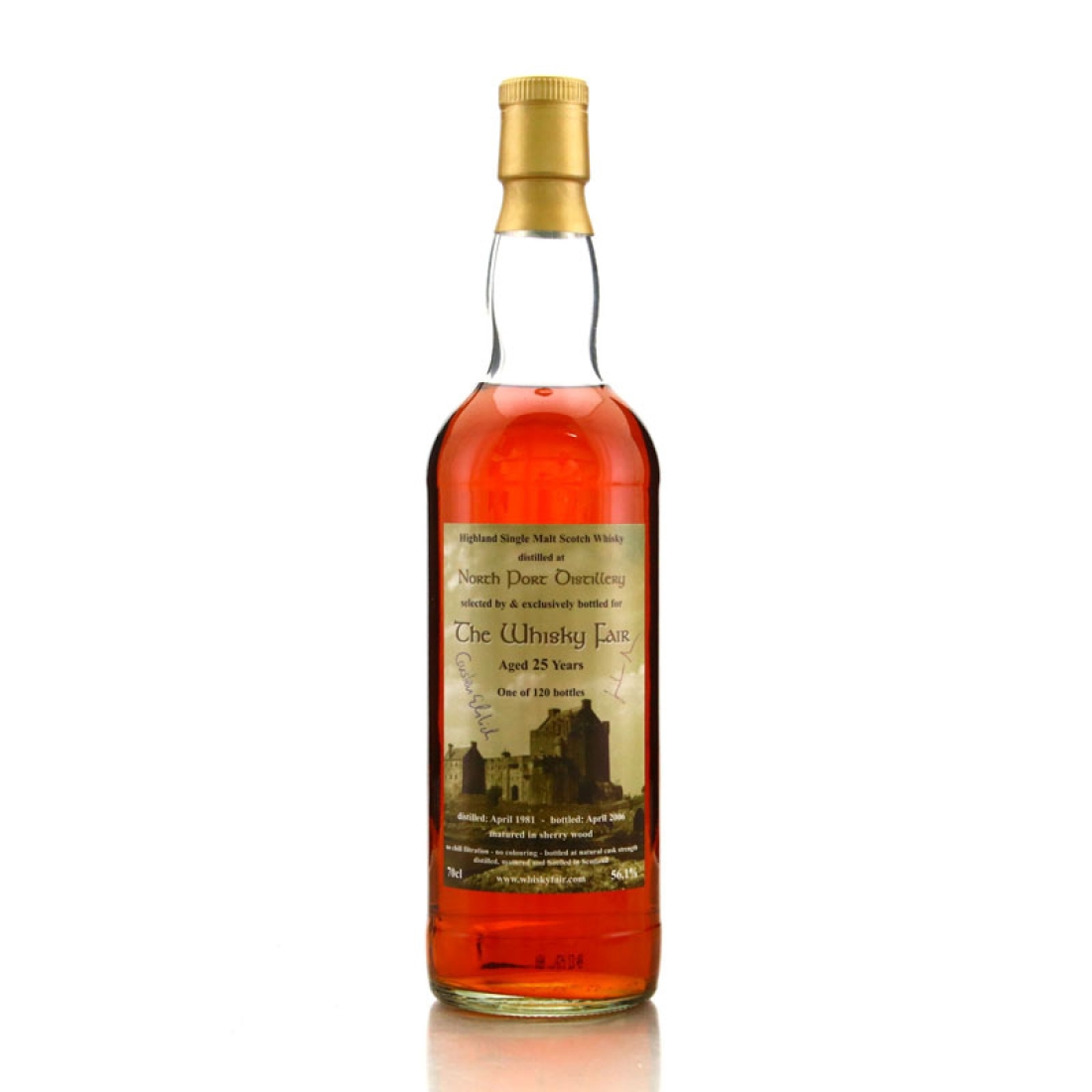 North Port 1981 The Whisky Fair 25 Year Old / Signed