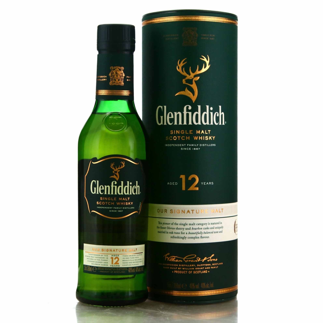 Glenfiddich 12 Year Old Signature Malt 35cl pre-2019