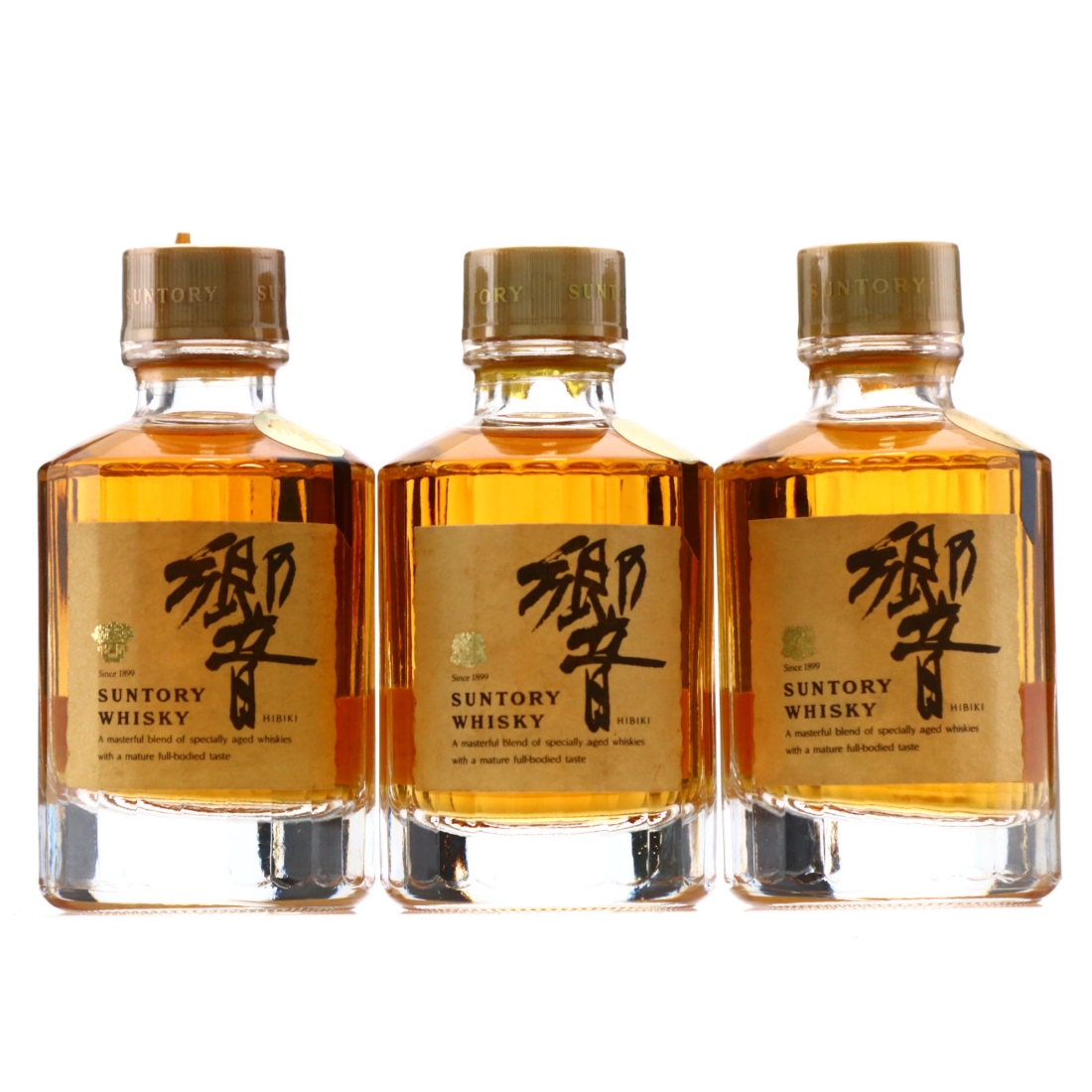 Hibiki Suntory Whisky Miniature x 3
