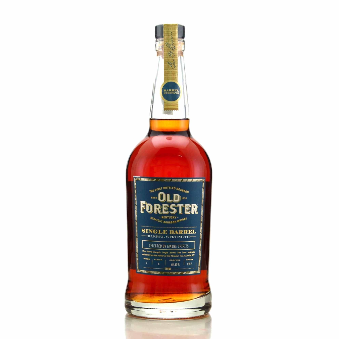Old Forester Barrel Strength Single Barrel / Maine Spirits