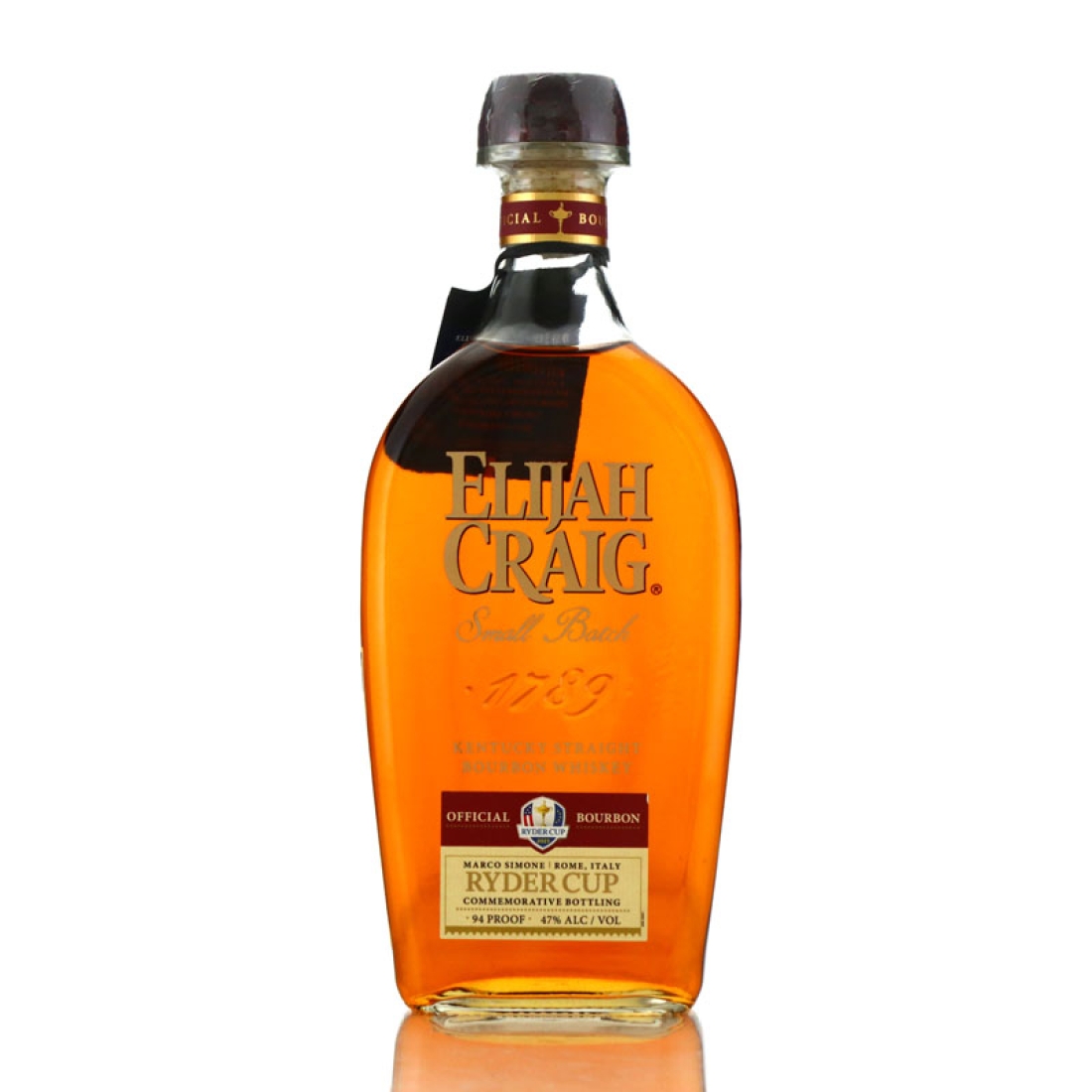 Elijah Craig Small Batch 70cl / Ryder Cup Commemorative Bottling 2023