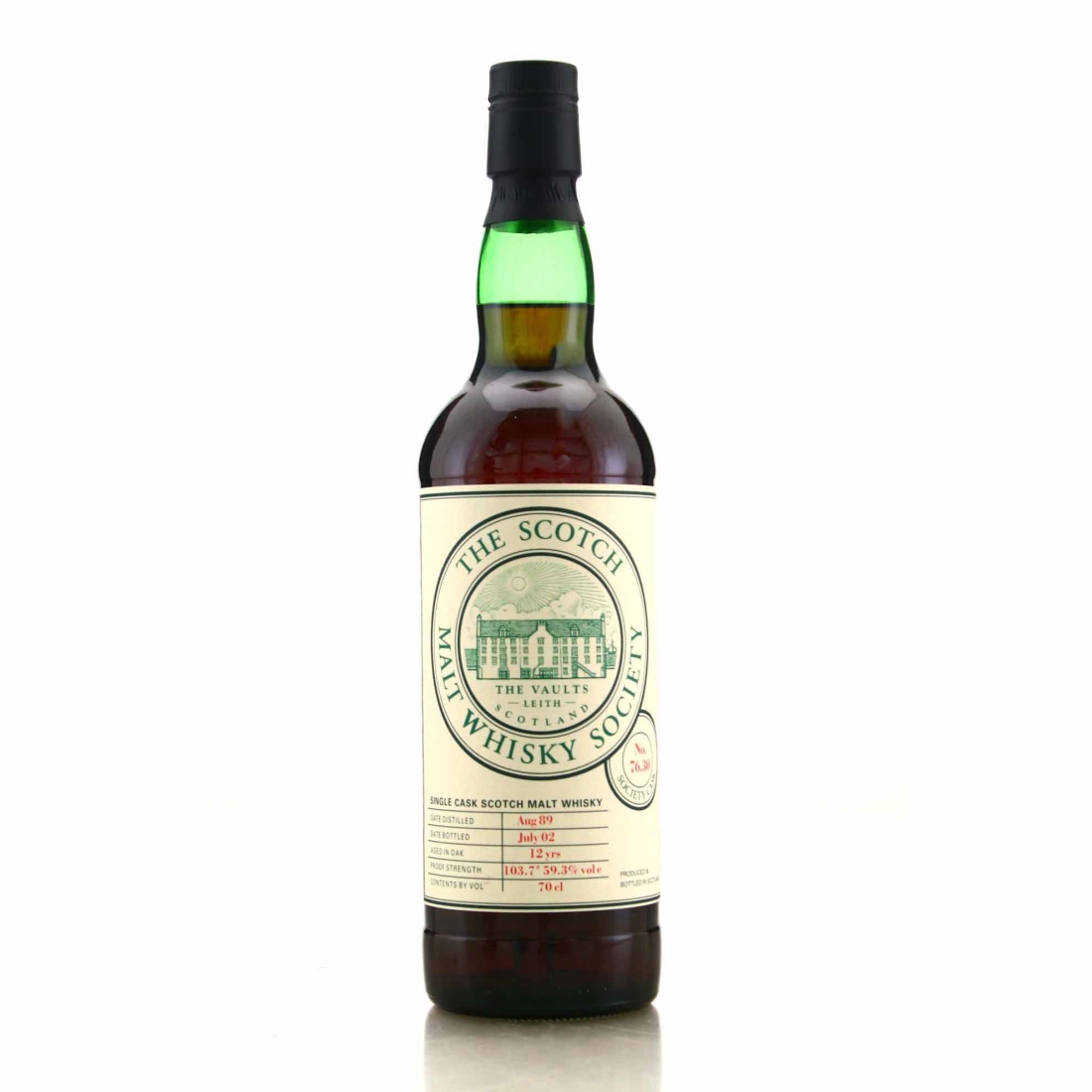 Mortlach 1989 SMWS 12 Year Old 76.30