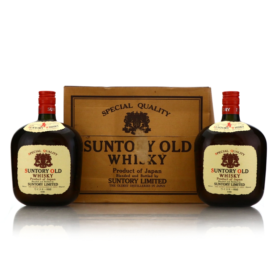Suntory Old Whisky Gift Pack 2 x 76cl