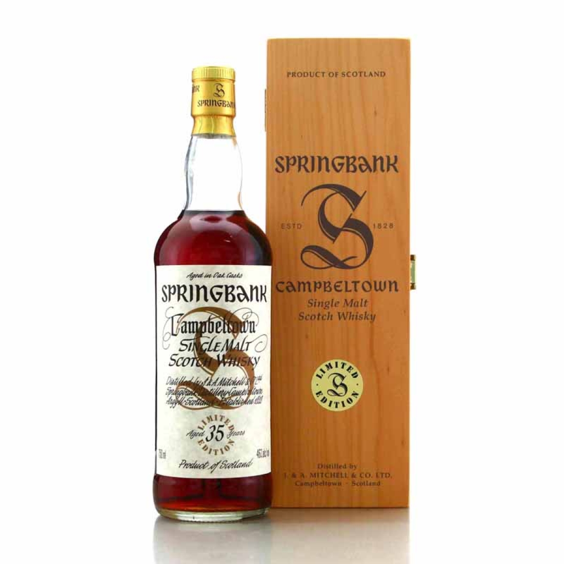 Springbank 35 Year Old Millennium Limited Edition 75cl / US Import