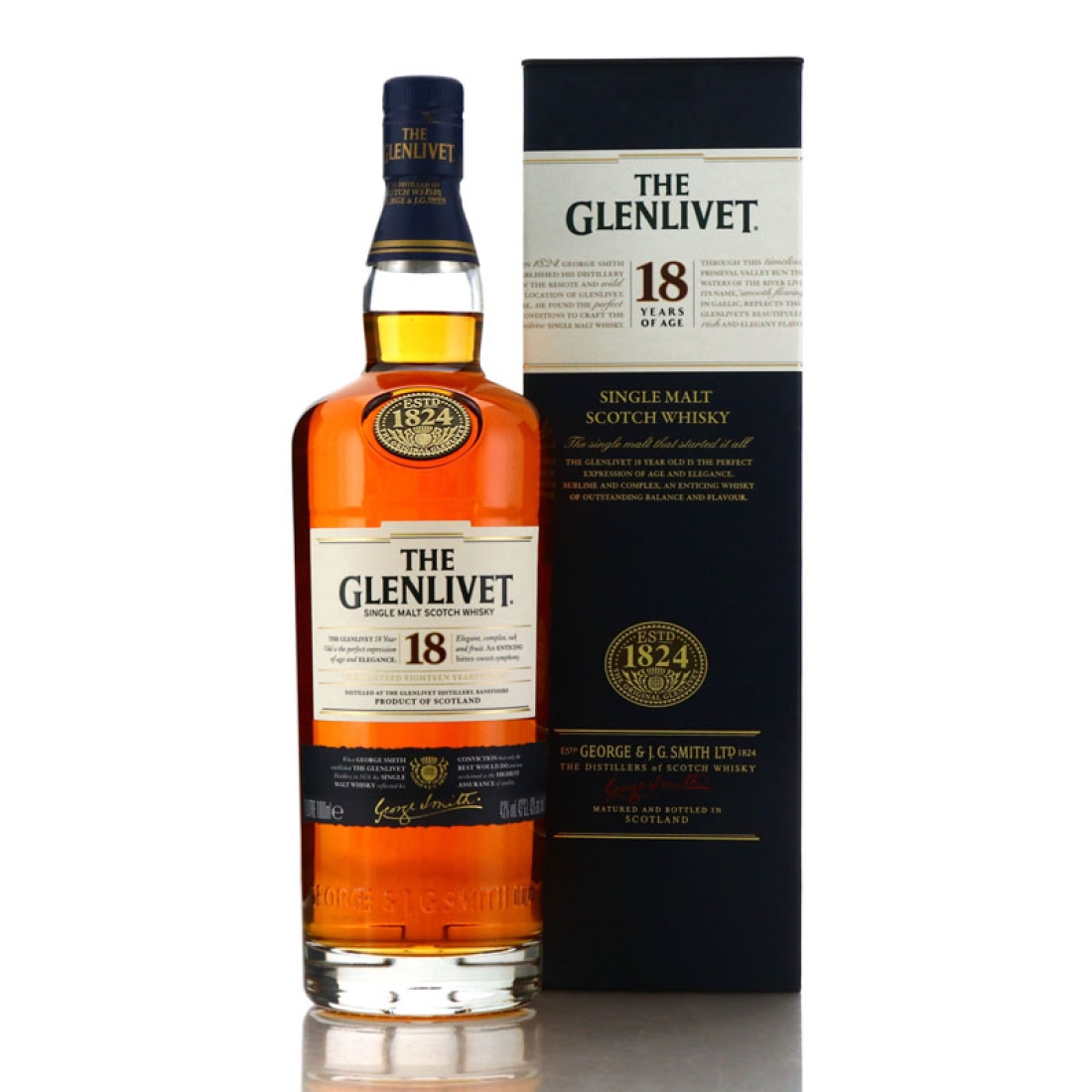 Glenlivet 18 Year Old 1 Litre pre-2014